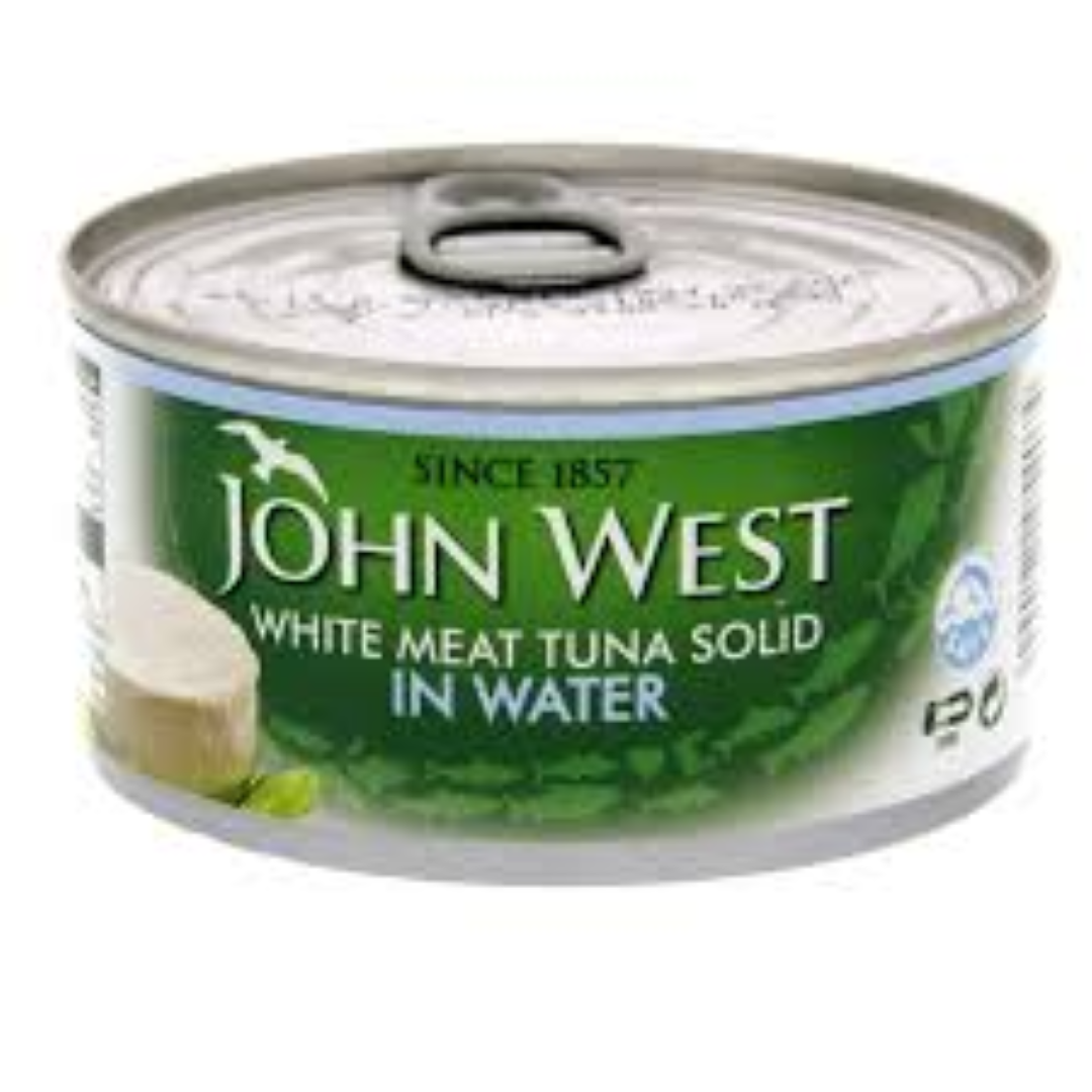 JOHN WEST SOLID TUNA N SALT WATER 170g